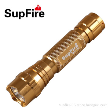 CE, FCC and RoHS Certification high power SupFire M4-U2 rechargeable portable LED flashlight